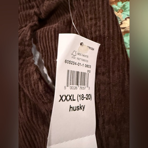 Boys Husky cargo corduroy baggy pants xxxl 18–20 Gap Kids - Picture 5 of 12